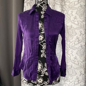Bebe Long Sleeve 2 Items Purple and Black